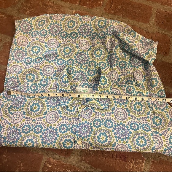 Men's Short Sleeve Shirt Seaplane Blue & White 2XL Lightweight Beach Unique - Picture 13 of 16